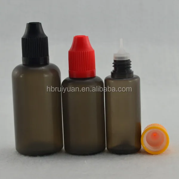 Pe Transparent Plastic Squeeze Eye Dropper Bottle Black ...