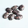 Leopard skin jasper oval Cab gemstone for jewellery