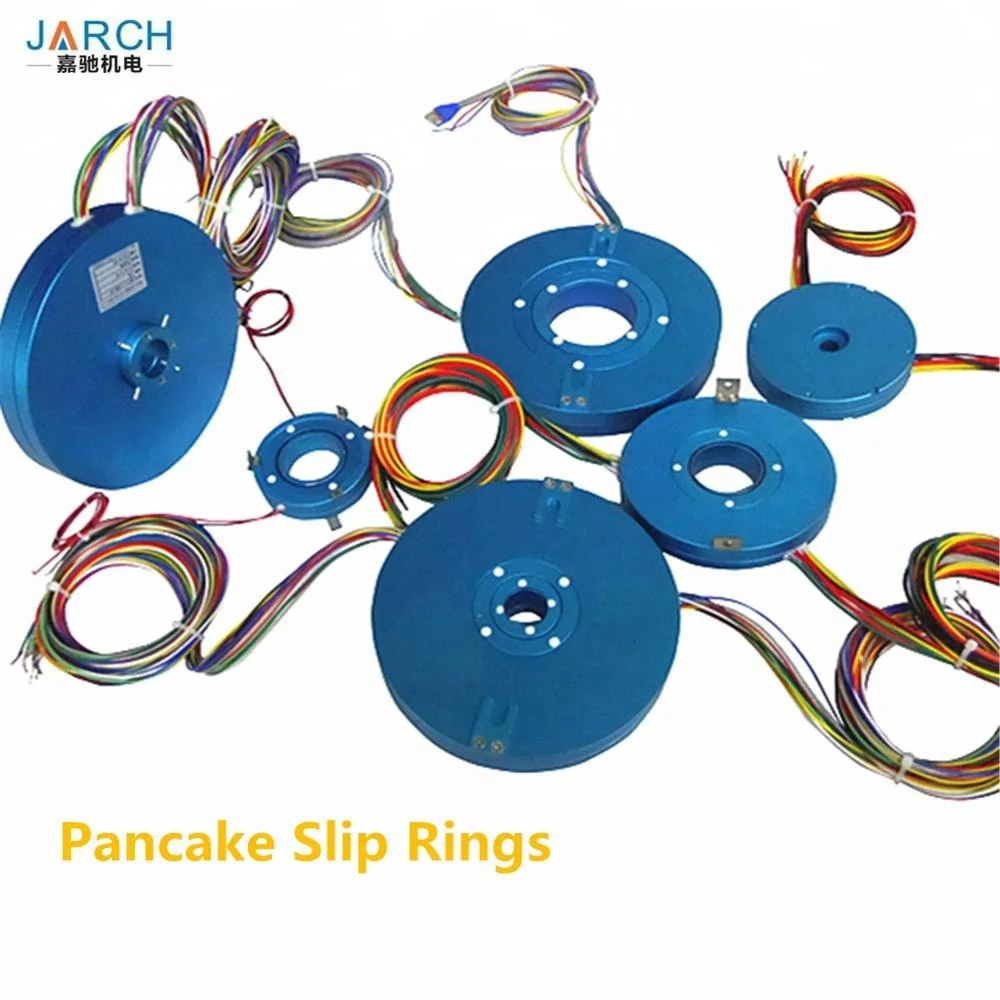 alternator electrical pancake slip ring motor connectors,electric swivel moflon through bore slip ring assembly
