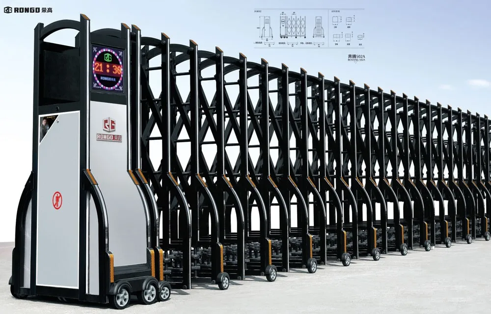 Automatic Folding Curved Sliding Gate Design Buy Main