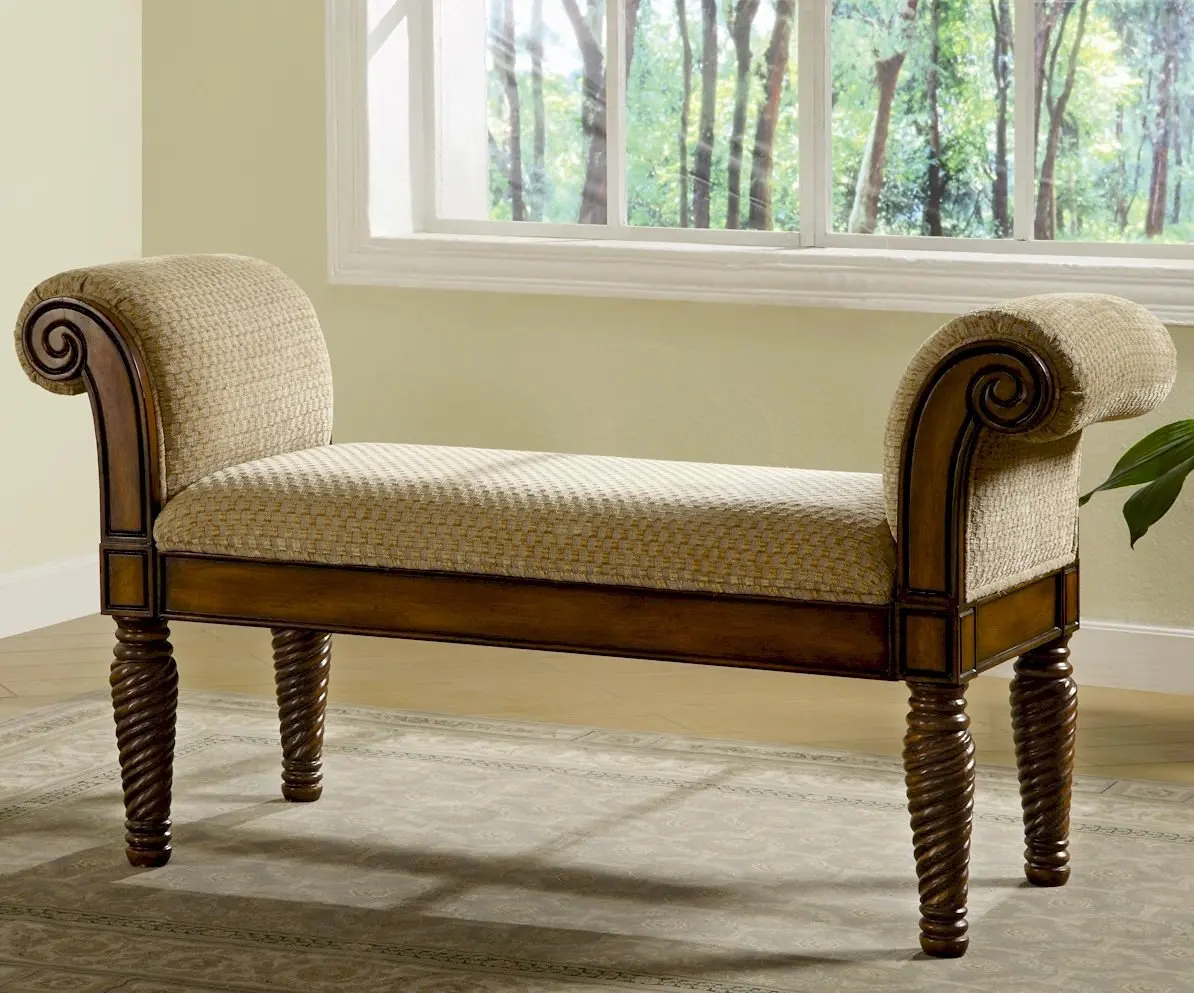 Cheap Antique Upholstered Furniture, Find Antique Upholstered Get Quotations · Traditional Style Upholstered Sitting Bench With Rolled Arms In Antique Wood Carved Decor Finish. ( - Cheap Antique Upholstered Furniture, Find Antique Upholstered
