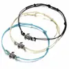 2018 new arrival Zinc Alloy Anklet Waxed Nylon Cord Turtle 1314564