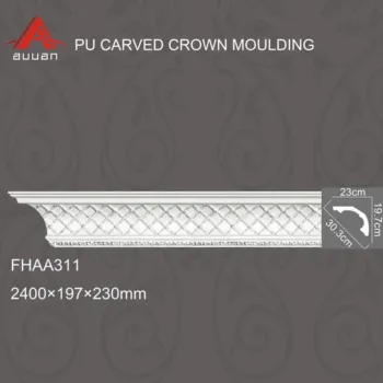 Fhaa311 High Quality Pop Wall Cornice Moulding Designs Decorative