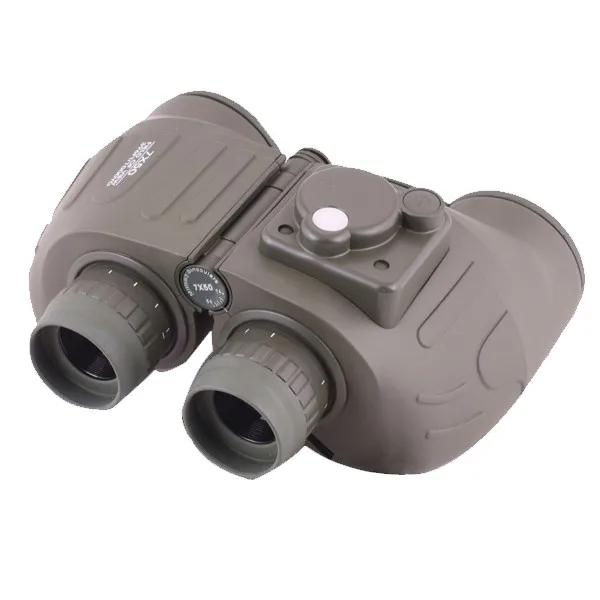 Professional 7x50 Laser Rangefinder Marine Binoculars With Compass