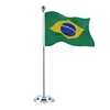 Indoor Standing Flag With Stainless Aluminum Pole