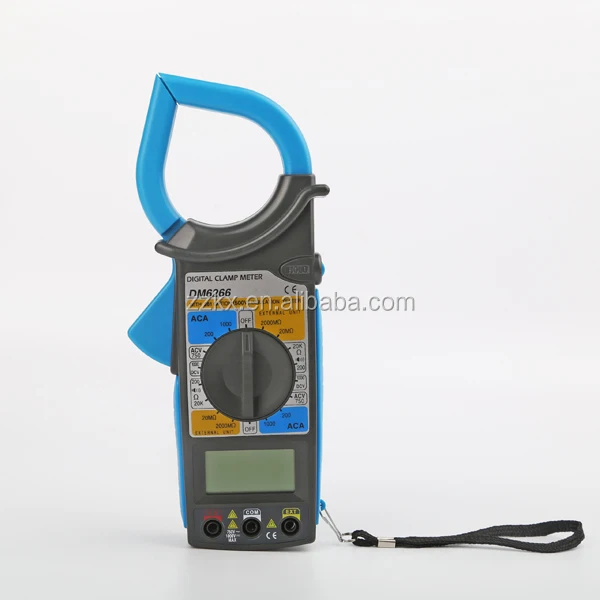 A QUALITY 1000A Clamp-On Multimeter Electrical Tester Ampere Meter Clamp Meter DM6266