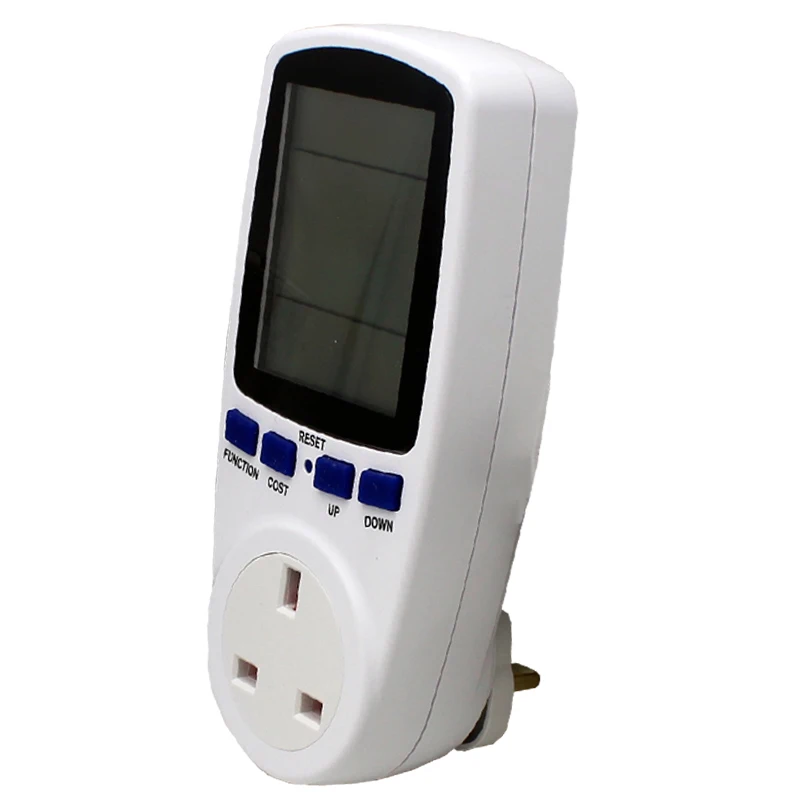 13a Socket Outlet Digital Power Meter With Uk Standadrd Plug Buy 240