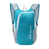 Fashion Cycling Leisure Travel fold gym bag Waterproof 15 liter funky Foldable backpack Unisex lightweight folding knapsack