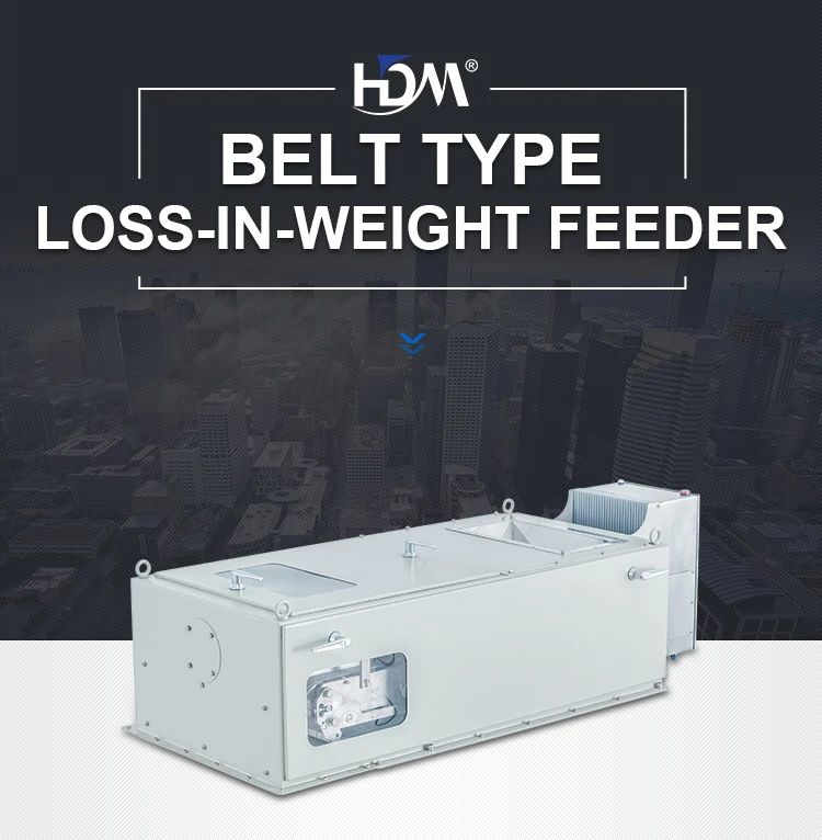 High Dream Belt Type Loss In Weight Feeder For Powder View Loss