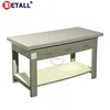 heavy duty electrostatic metal warehouse modular work table