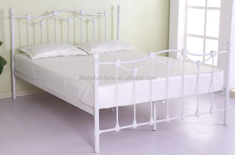 Wohnmöbel/handgeschmiedet/malen/kingsize Schmiedeeisen Metall-bett