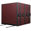 Super Strong Modern Design Double Sides Metal Bookshelf Library Mobile Shelving/Mobile shelves