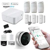 sensor keypad gsm home alert security system wireless monitoring burglar smoke detector fire detector intruder self wifi alarm