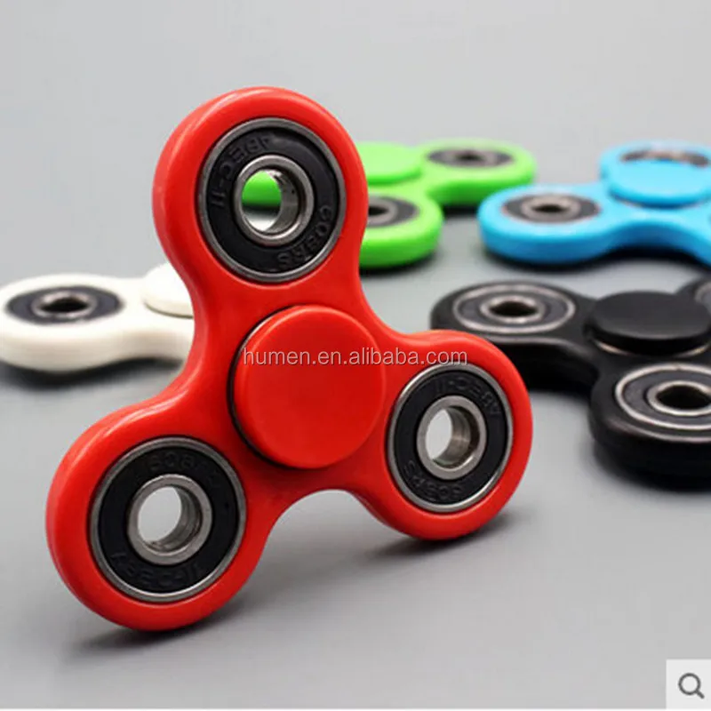 Fileur De Doigt color&eacute; Jouet Anti-Stress Jouet Fidget Spinner &Agrave; La Main En Stock