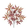 Artificial Maple Tree Plastic Leaves Artificial maple leaves for sale