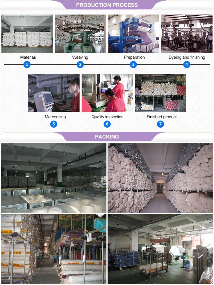 Herringbone Knitted Combed Cotton Mercerized Pants Fabric