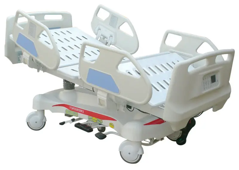 Kl001 Hospital Bed With Scale Health Medical Multifunctional Electric Hydraulic Hospital Bed