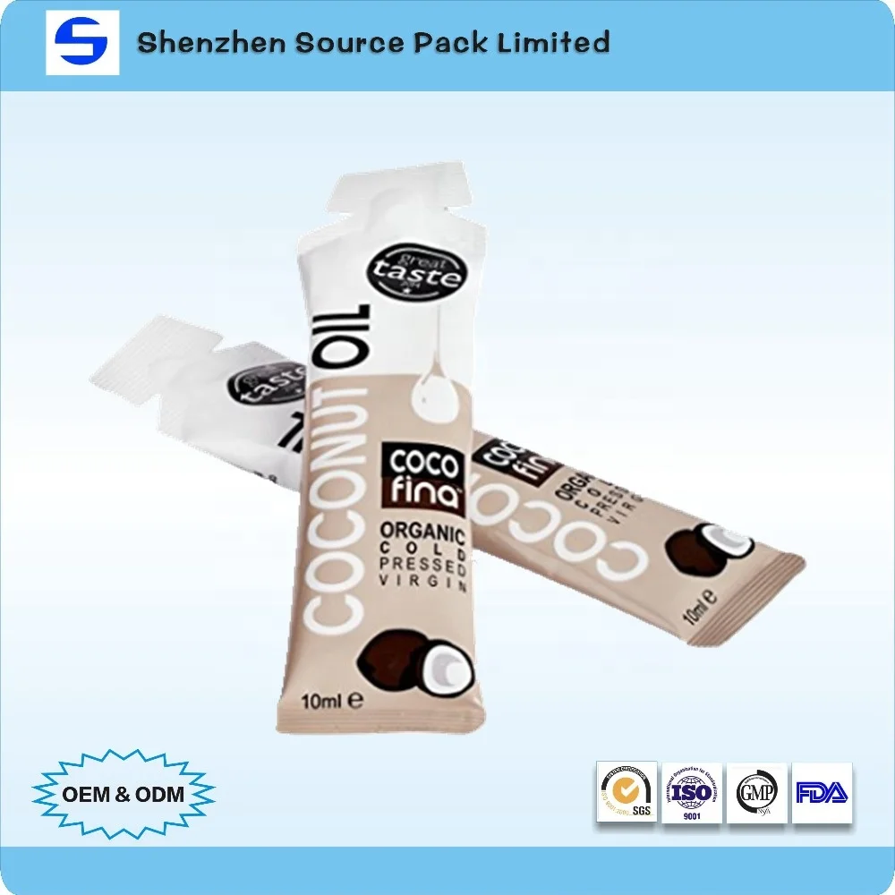 Customized 10ml Coconut Oil Pulling Sachet With Customer Logo Buy