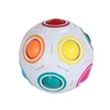 OEM custom Puzzle Educational Fancy toys Brain Training Football Magic Cube Puzzle Magic Cube