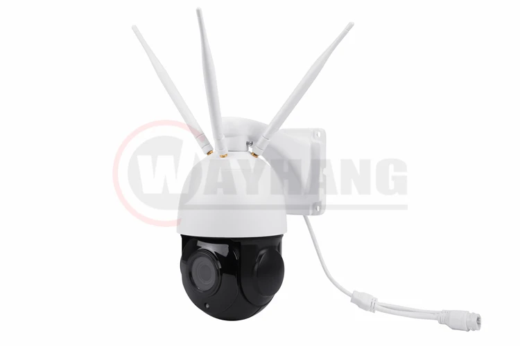 Newest 4G/3G/WIFI CCTV PTZ IP Camera Security Camera with 3 antennas