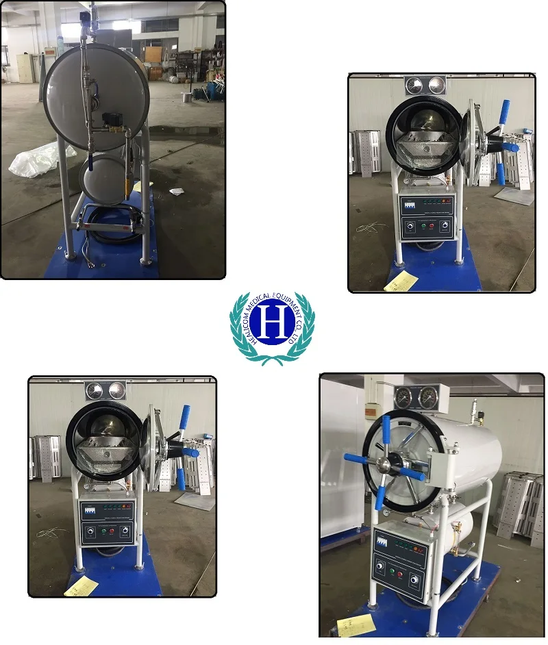Gran Venta Hs150a Médico Horizontal Dental Autoclave Presión Vapor Esterilizador Con Ce Iso