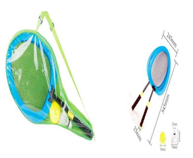 oem transparent blue yellow white plastic beach racket ball game