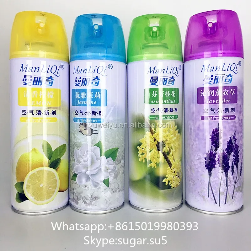 OEM printing aerosol air freshener for home