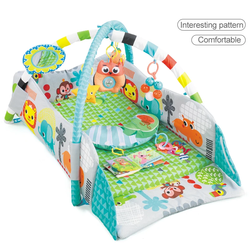 Zhorya Plush Soft Folding Baby Play Mat Gym For Baby Buy Baby Play