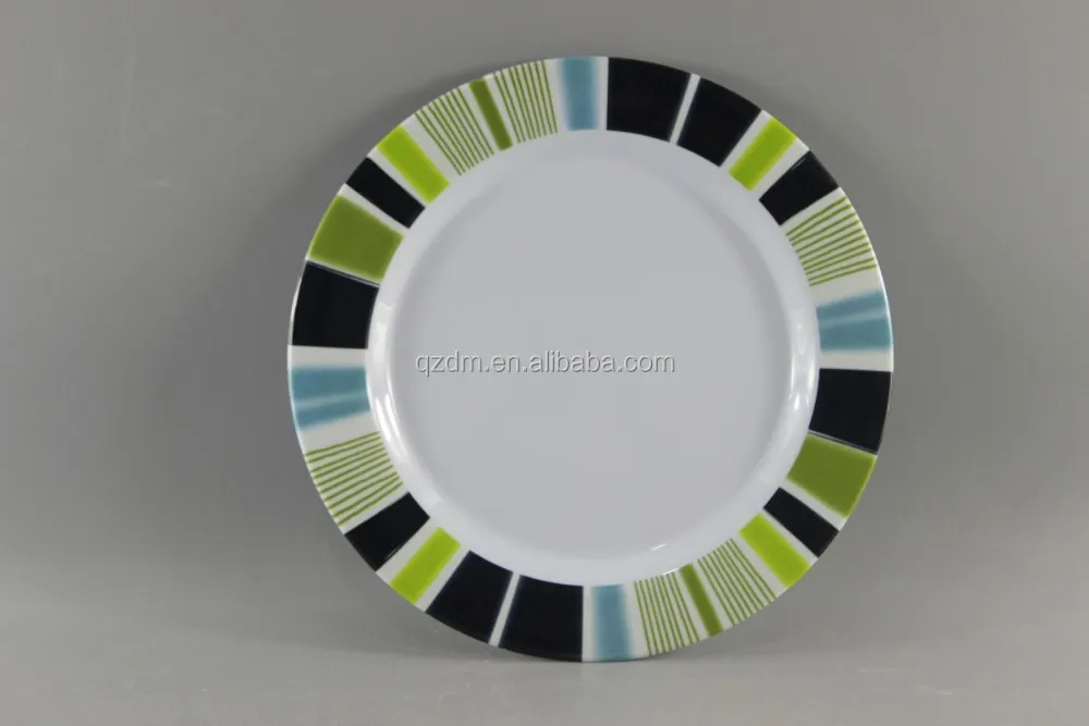 Modern Design 100 Melamine Round Dish