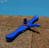 Deluxe pools cleaning wall brush with plastic back standard pool brush