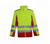 Hi-Vis contrast softshell jacket