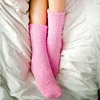 knit Holiday Fluffy microfiber floor fleece women fuzzy bed Socks