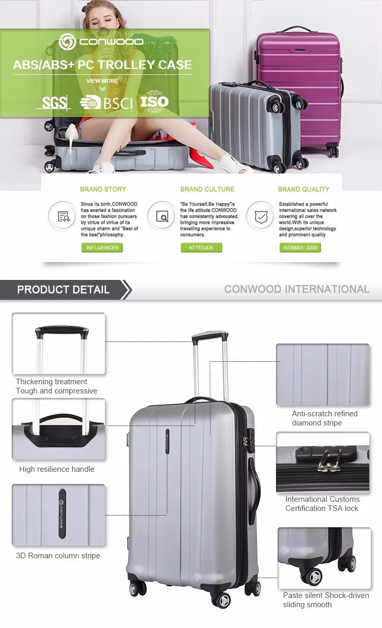 Good Quality New Arrival Decent Suitcase Luggage With Smooth Handle ...