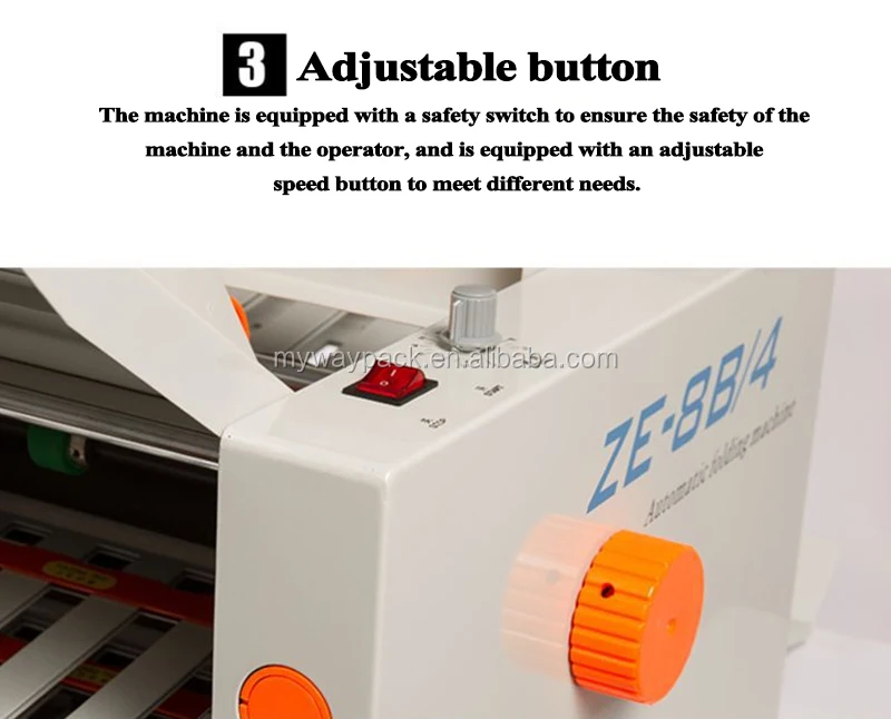 manual automatic used cross fold  paper folding machine.JPG
