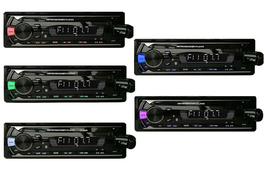 Pioneer Car Mp3 Player With Remote Car Dvd Player With Bluetooth With Colorful Lcd Car Mp3 With