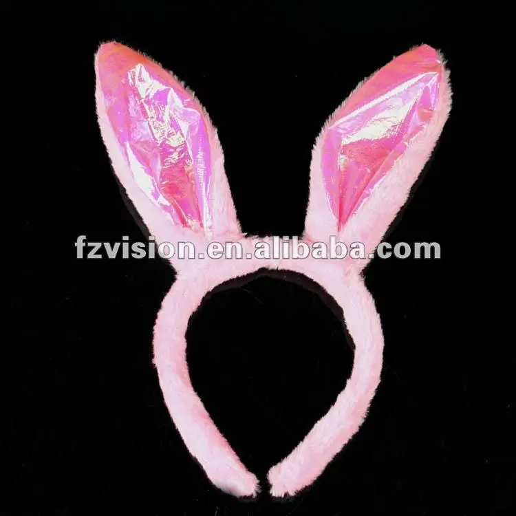 Plush Material Kids Animal Ear Headband Pink Rabbit Ears Buy Rabbit