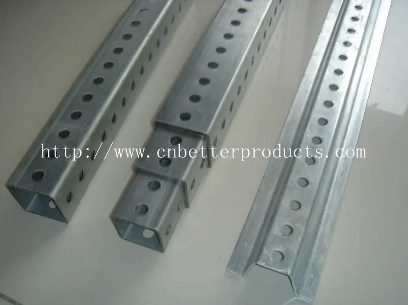 parking lot signs and posts | metal u channel posts for Christmas discounting display