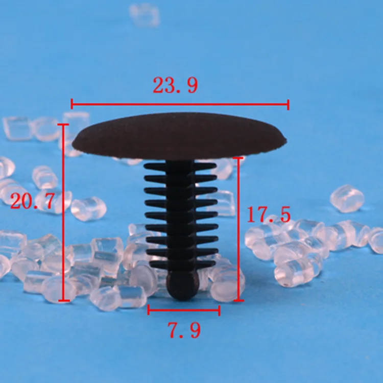 retainer plastic rivet