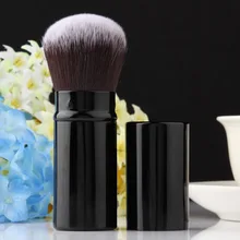 2015 Moda Quente Pro Maquiagem Retrátil Pincel de Blush Em Pó Cosméticos Ajustável, Face Poder Escova de Kabuki Brush, Qualidade SUPERIOR