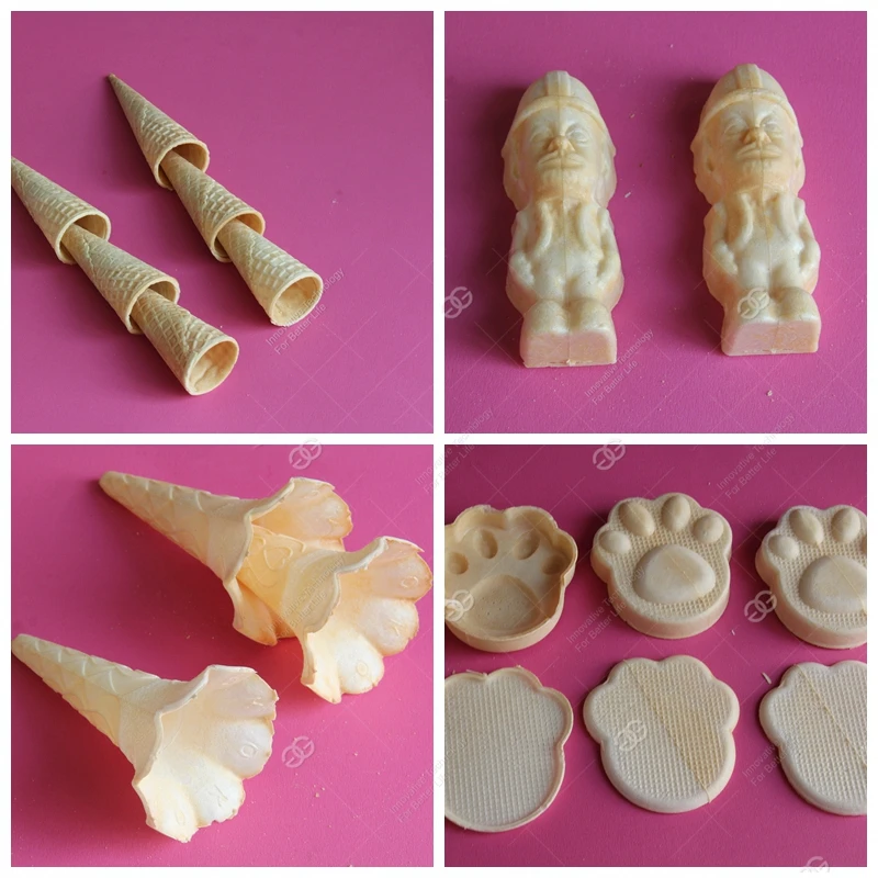 Industrial Machine For Making Ice Cream Cone/pizza Cone Moulding