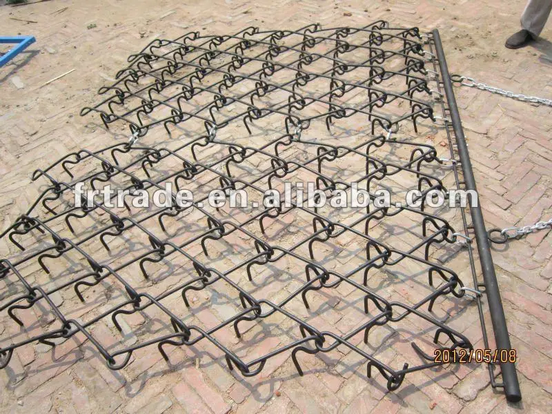 6 Foot New Fixed Tine Trailed Chain Harrow Buy Flexible Chain Harrow