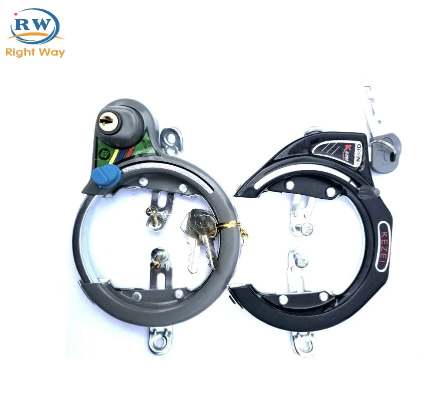 Wholesale Custom Brand Horseshoe Lock Steel Circle Lock Ring Bicycle