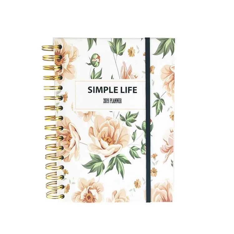 Custom 2021 Diary Weekly Hardcover Planner Day Planner With Wholesale