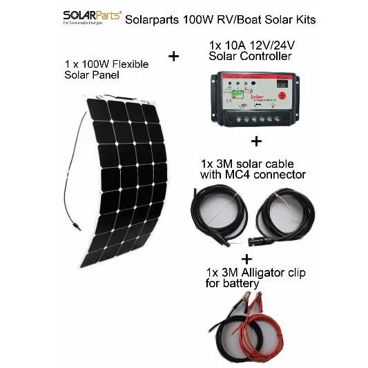 Kits Solar System use High Efficiency used 100w sunpower solar panels