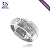 Custom Engraving Unique Pattern Stainless Steel Jewelry Stainless Steel Men's Ring