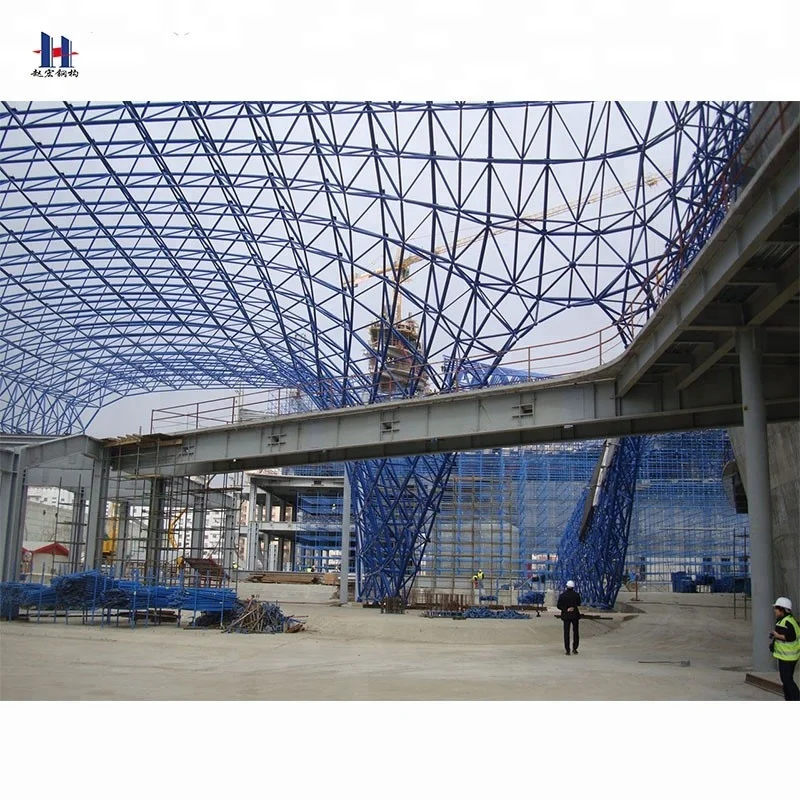 multi story light steel truss structure storage warehouse