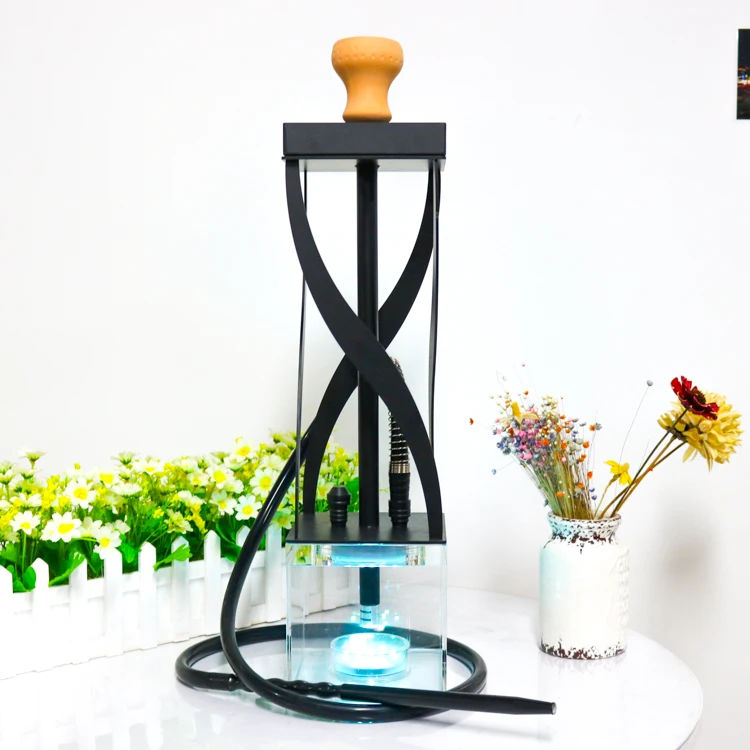 Shisha Hubbly Bubbly Hookah Stainless Shisha Flavour Shisha Led Light