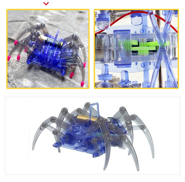 metal robot spider kit