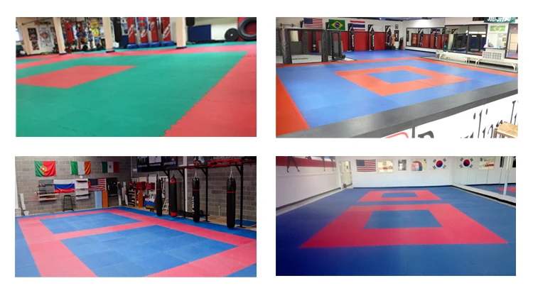Melors Taekwondo Martial Art Used Judo Tatami Interlocking Foam Mats