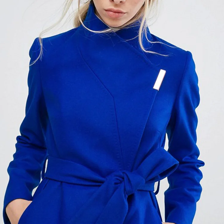 royal blue coats for ladies